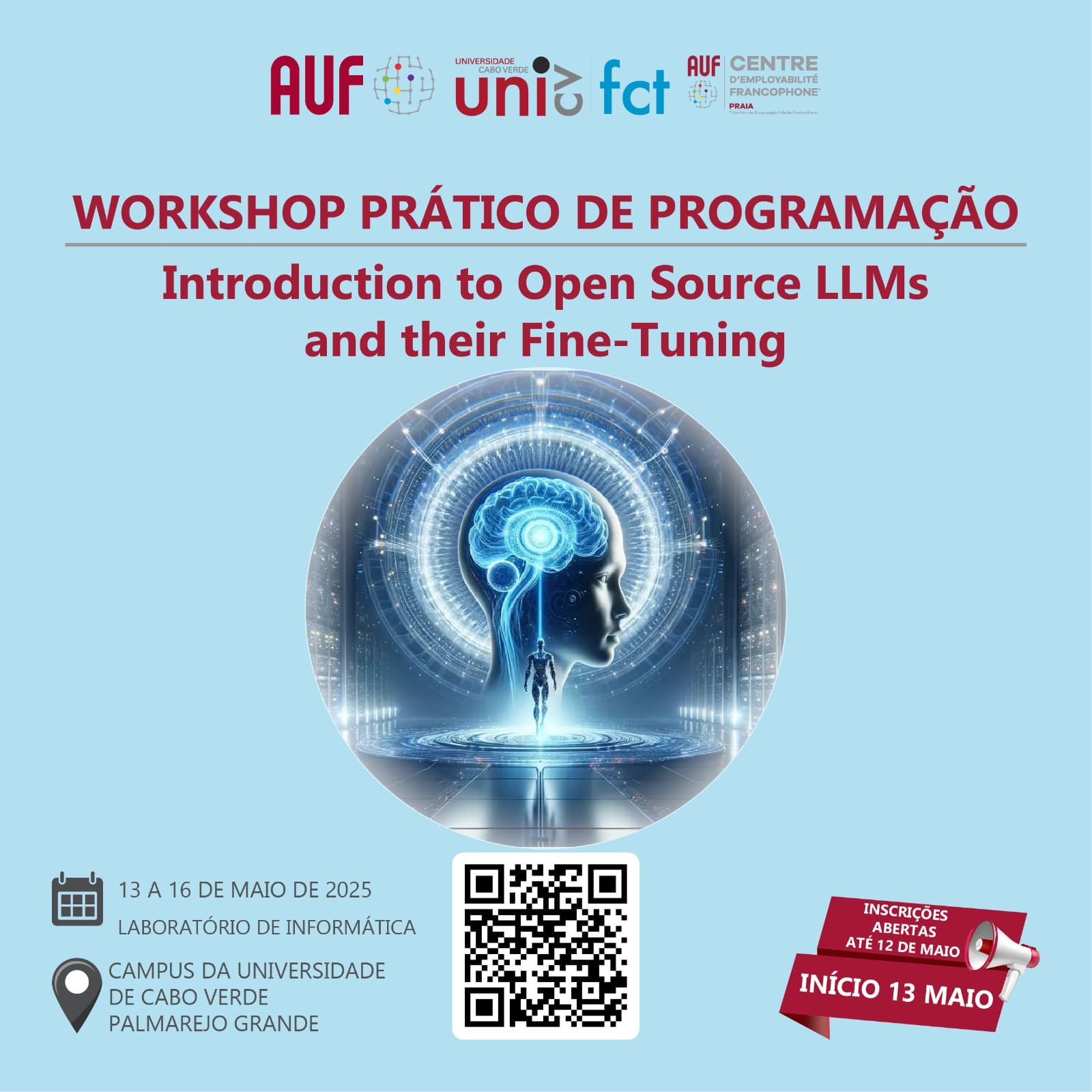Uni-CV promove Workshop em Inteligência Artificial com foco em LLMs open-source
